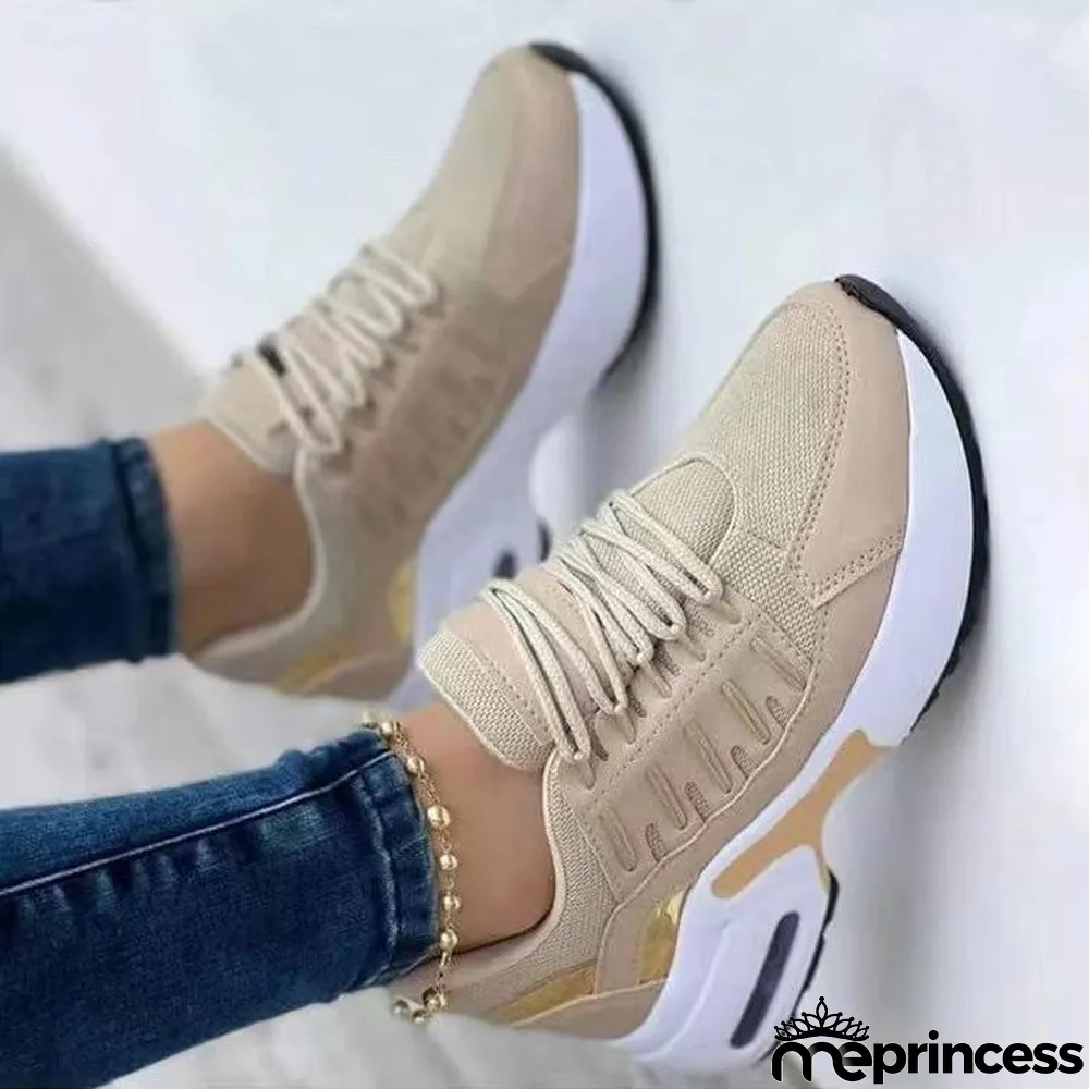 Women lace-up mesh Sports shoes