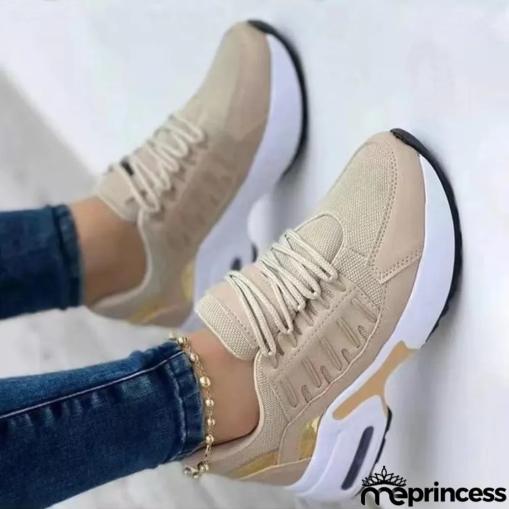 Women lace-up mesh Sports shoes