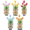 Tulip Bouquet LED Night Light USB Rechargeable Touch Dimming 3-Color
