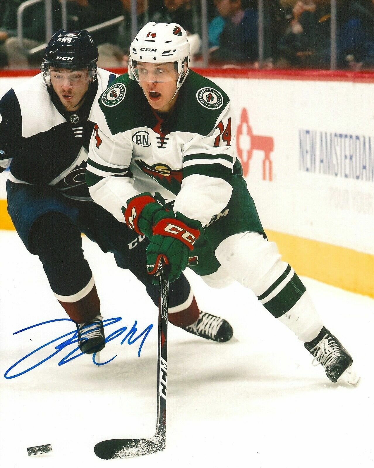 Joel Eriksson Ek Autographed Signed 8x10 Photo Poster painting ( Wild ) REPRINT