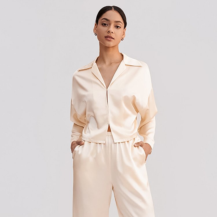 22 Momme Women's Affordable Silk Pajamas-Chouchouhome