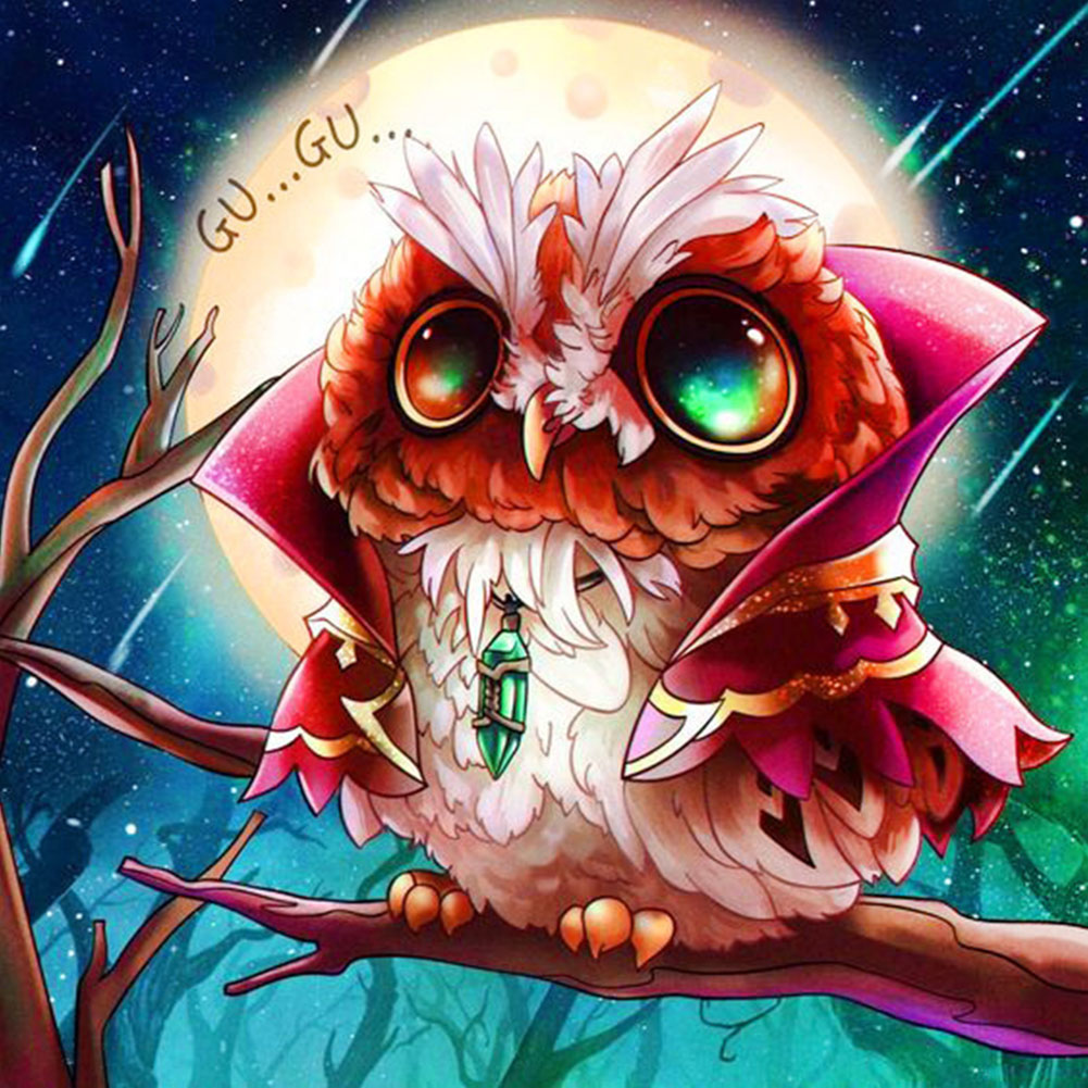 

Owl - Round Drill Diamond Painting - 30*30CM, 03, 501 Original