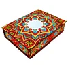 (US Local)Diamond Painting Storage Box DIY 5D Diamond Painting Jewelry Box for Women (D)