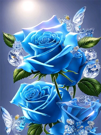 Diamond Painting - Full Round/Square Drill - Rose (30*40 - 50*60cm)