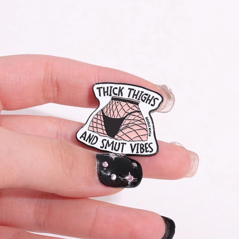 Cartoon Style Cute Pin Animal Letter Alloy Stamping Stoving Varnish Plating Unisex Badge Brooches Collar Pin