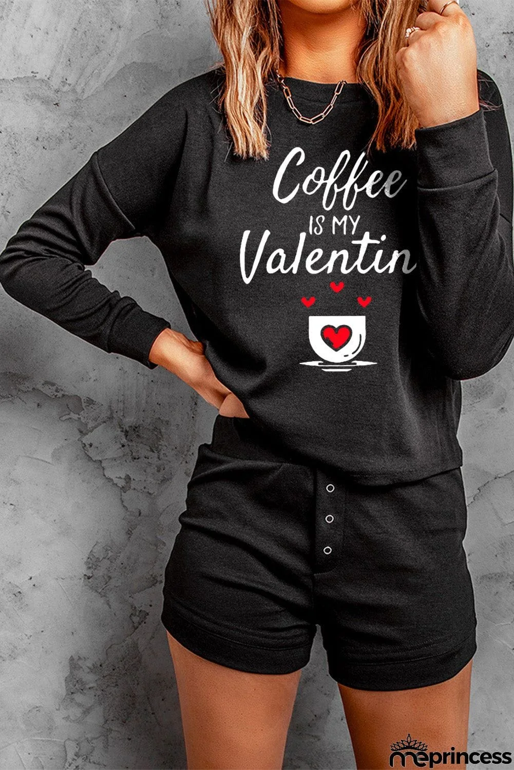 Coffee IS MY Valentine Lounge Set