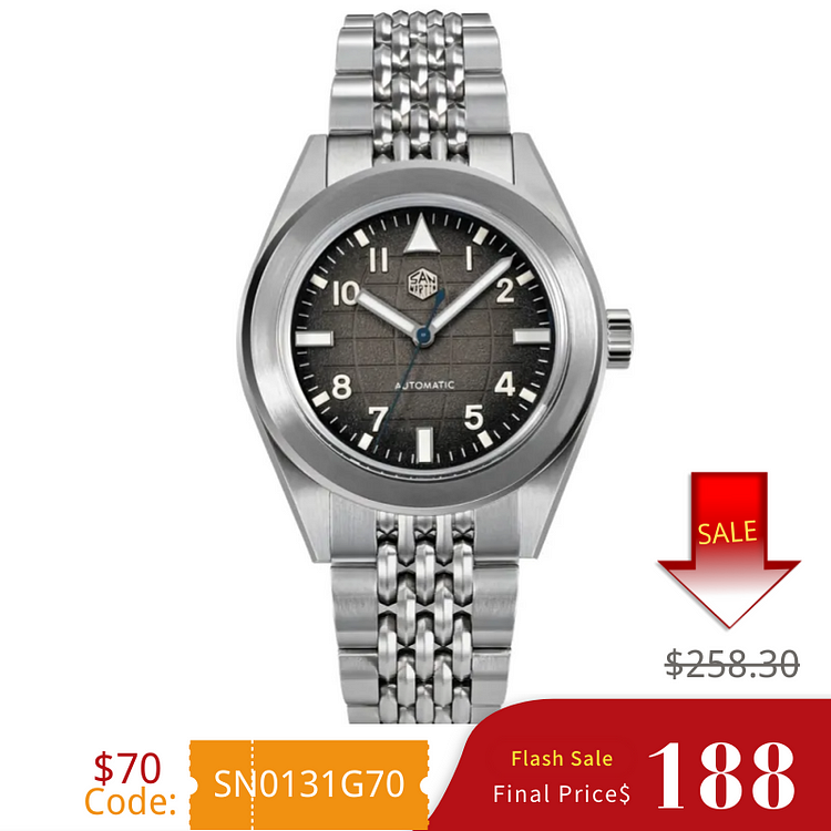 ★Flash Sale★San Martin New 39.5mm Original Design SN0131G San Martin Watch san martin watchSan Martin Watch