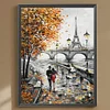 Diamond Painting-DIY Full Round Drill Romantic Paris Street