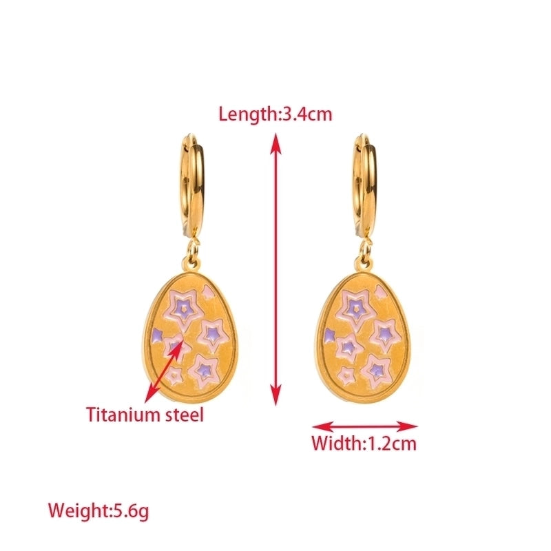 1 Pair Elegant Luxurious Cactus Leaf Heart Shape Hollow Out Inlay 304 Stainless Steel Pearl 18K Gold Plated Drop Earrings