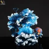 Evolution of Feraligatr Set - Pokemon Resin Statue - LD Studio