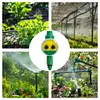 Garden Watering Timer Double Dial Control Water Hose Timer for Lawn Flower Plant