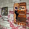 Girl - Vintage Metal Signs(12*16Inch)-Pin-up-girls