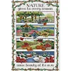 (Counted/Stamped)Rich Pastoral Seasons-14CT Cross Stitch 38*58cm/14.96*22.83in