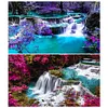 (Big Size）(2-Pack)Beautiful Landscape-Full Round Diamond Painting 70*40CM