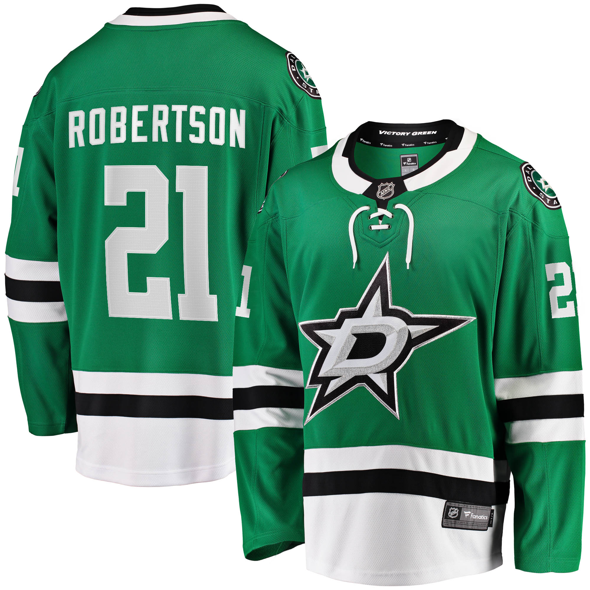 Jason Robertson Dallas Stars Fanatics Home Breakaway Replica Jersey – Kelly Green mysite