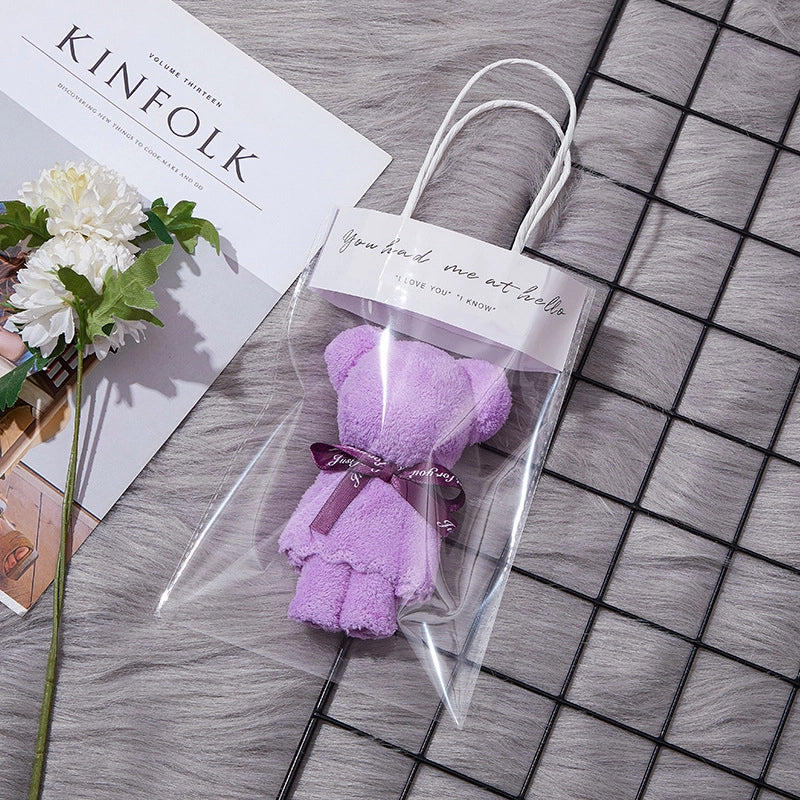 Bear Towel Companion Gift Wedding Opening Small Gift Kindergarten Graduation Shop Creative And Practical Gift