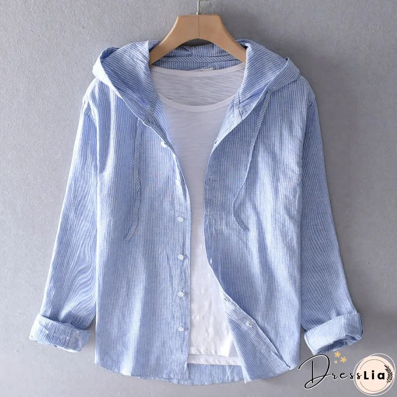 Sunrise Dream Breezy Linen Shirt