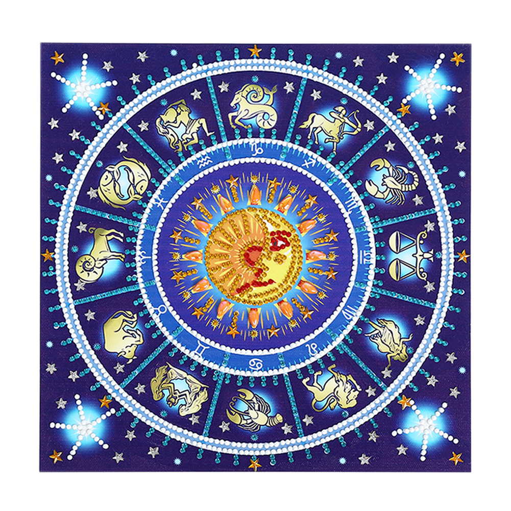 

Luminous Mandala - Special Shaped Diamond Painting - 30*30CM, 501 Original