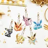 6pcs / set Pikachu - porte-clés - double face