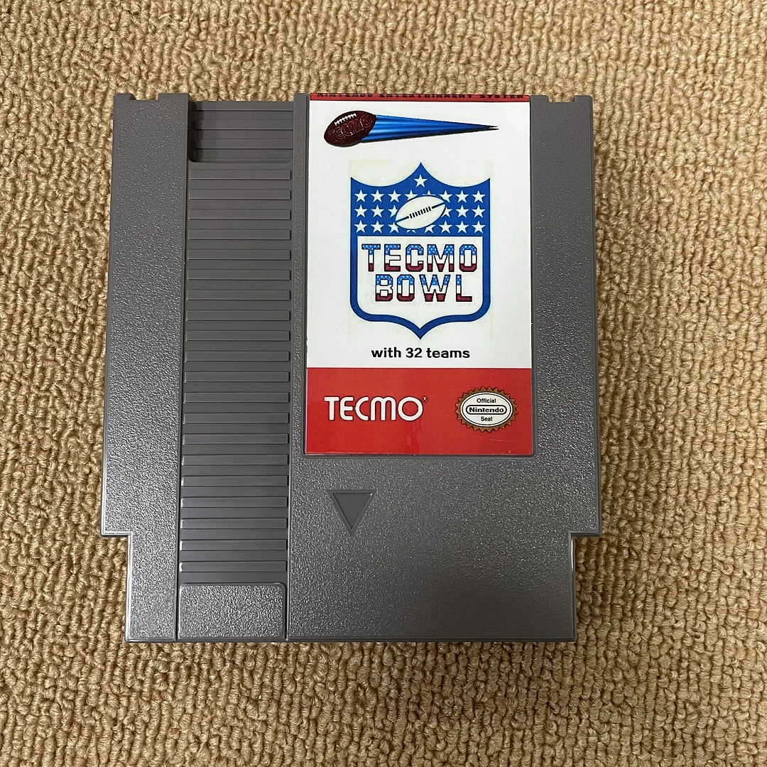 Original Tecmo Bowl 32 Teams NES For Nintendo Entertainment System ...