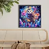 Diamond Painting -DIY Round Drill Dreamcatcher Owl(40x40cm)