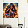 Diamond Painting -DIY Round Drill Girl(40x40 CM)