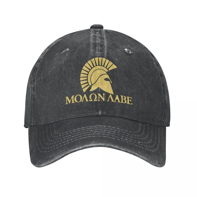 Vintage Spartan Sparta Warrior Baseball Cap Unisex Distressed Washed Sun Cap Outdoor Workouts Caps Hat