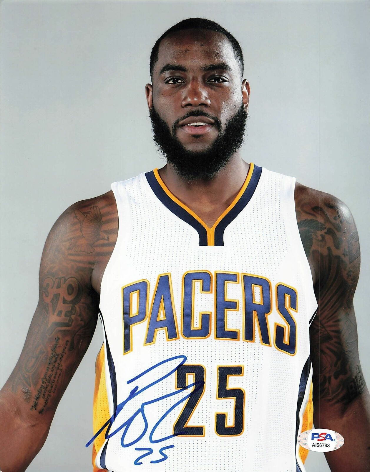 Rakeem Christmas signed 8x10 Photo Poster painting PSA/DNA Indiana Pacers Autographed