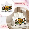 Diamond Painting PU Sunflower Saying Tissue Box Tissue Holder