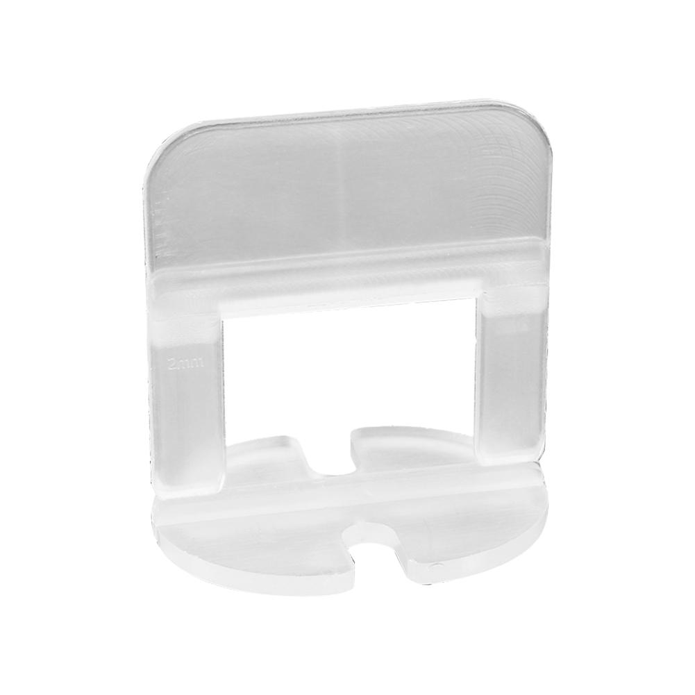 

100pcs Plastic Ceramic Tile Leveling System Wedges Clips Flooring Tools, 1.5mm, 501 Original