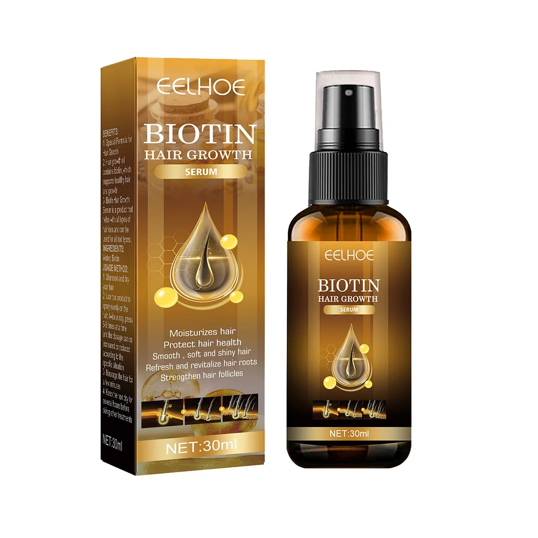 🔥Hot Sale 49% Off🔥Biotin Hair Growth Serum