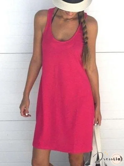 Women Loose Vest Dress
