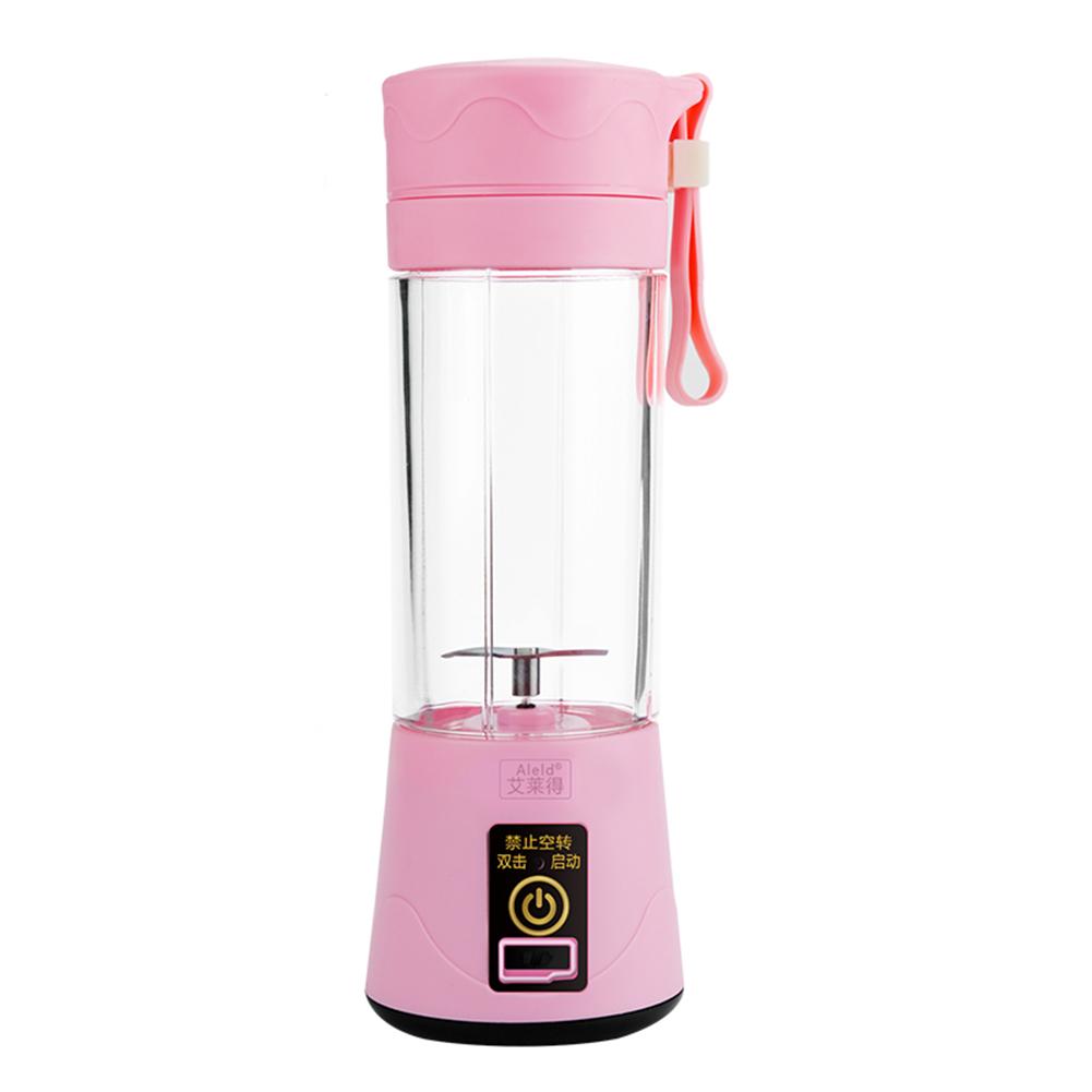 

380ml Portable Mini Juicer USB Rechargeable Blender Mixer Juice Machine, Purple, 501 Original