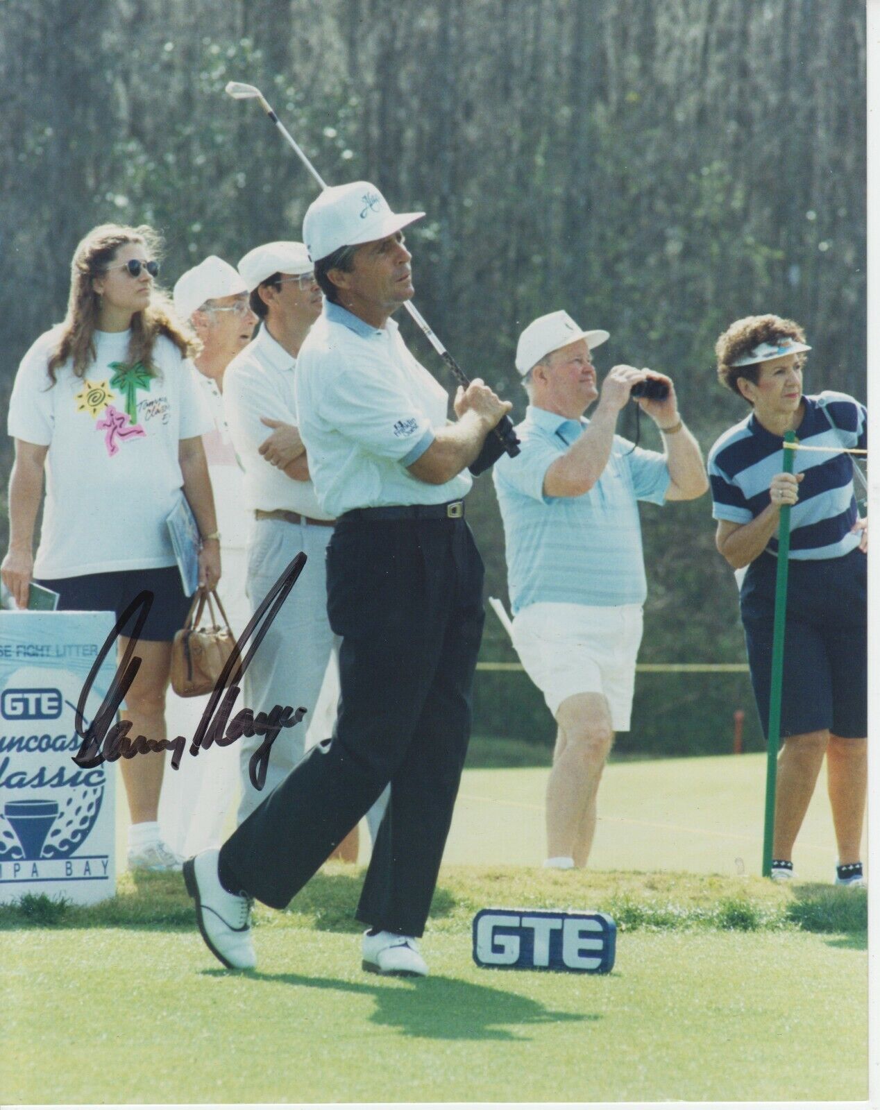 Gary Player 8x10 Signed Photo Poster painting w/ COA Golf #1