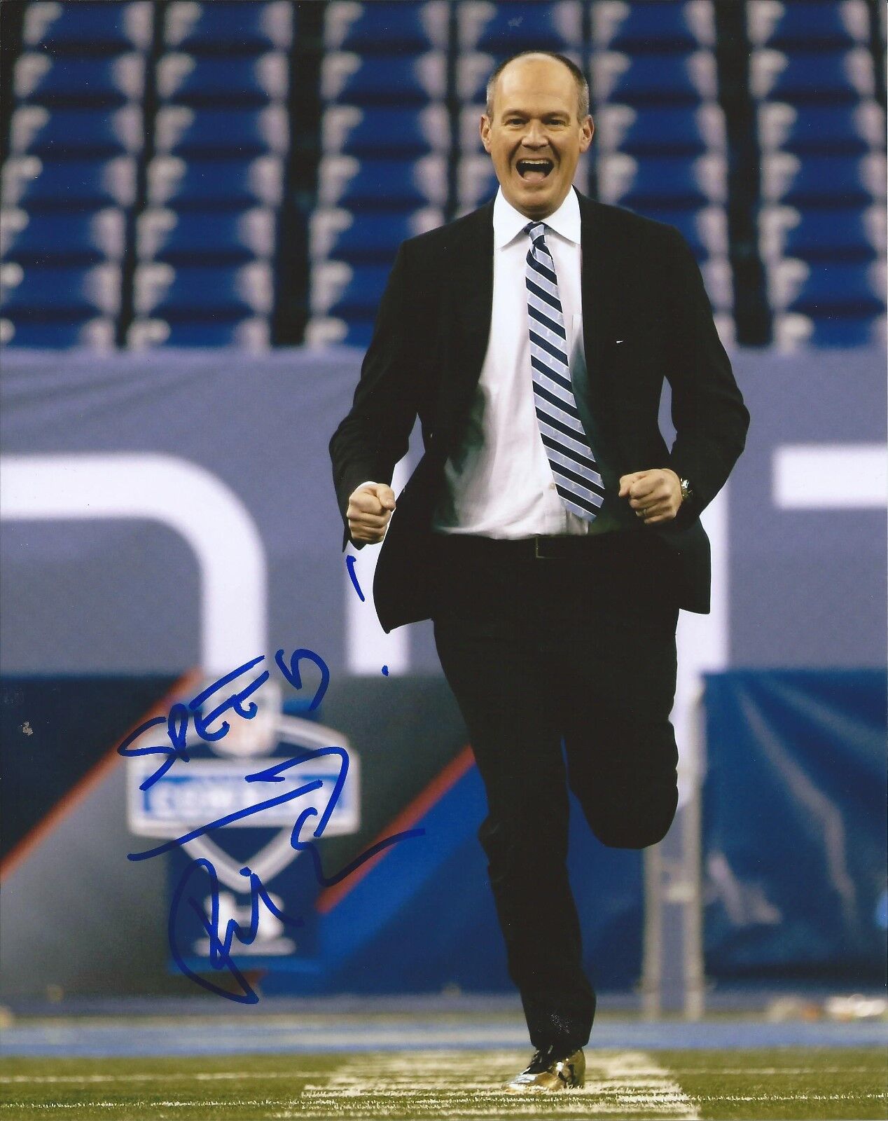 RICH EISEN signed autographed NFL NETWORK ESPN 8X10 Photo Poster painting w/COA