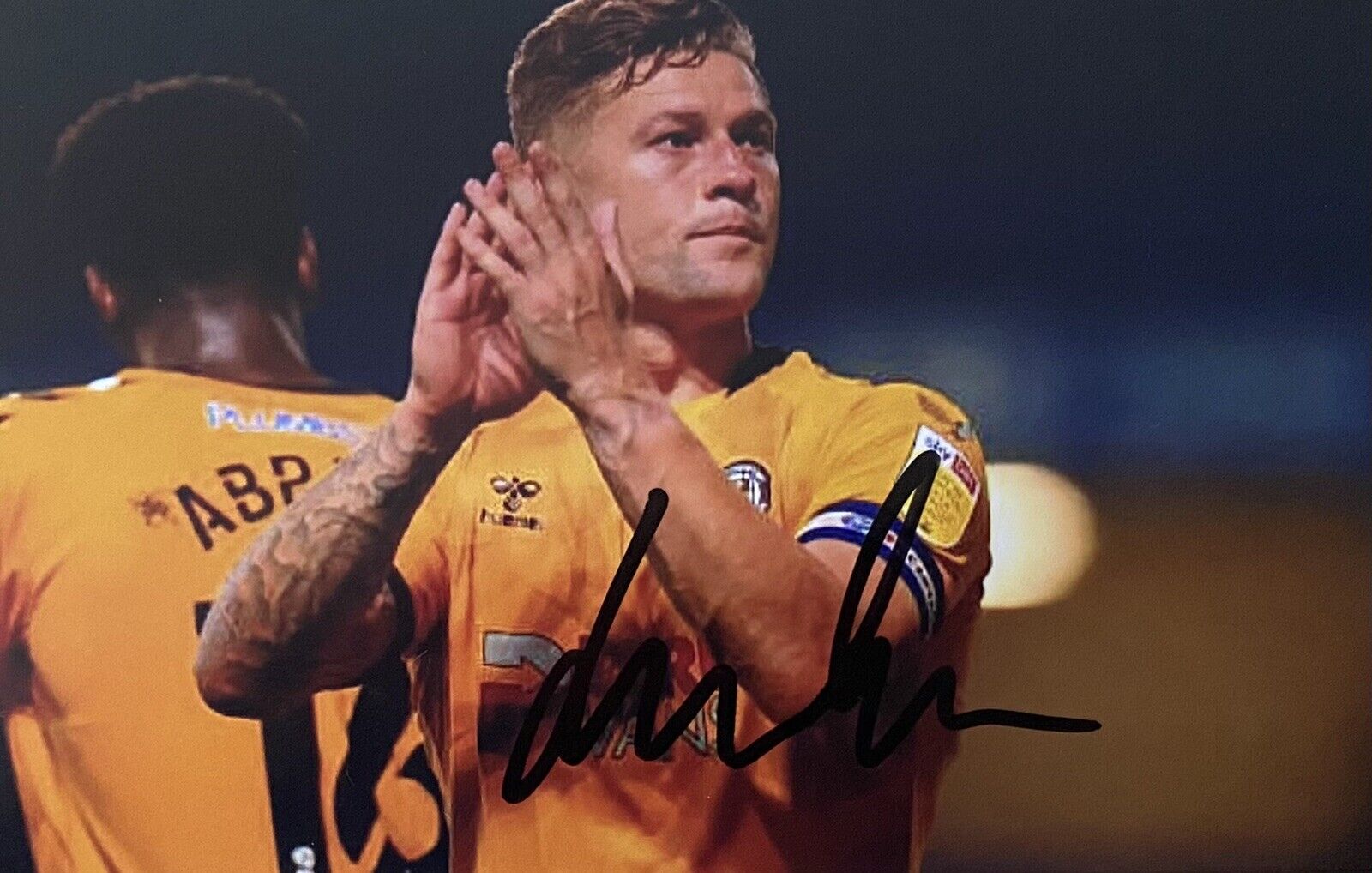 James Clarke Genuine Hand Signed Newport County 6X4 Photo Poster painting 3