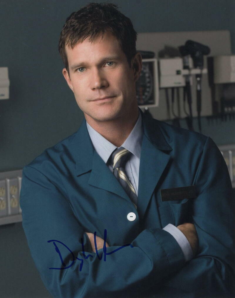 DYLAN WALSH SIGNED AUTOGRAPH 8X10 Photo Poster painting - SEAN MCNAMARA NIP/TUCK UNFORGETTABLE E