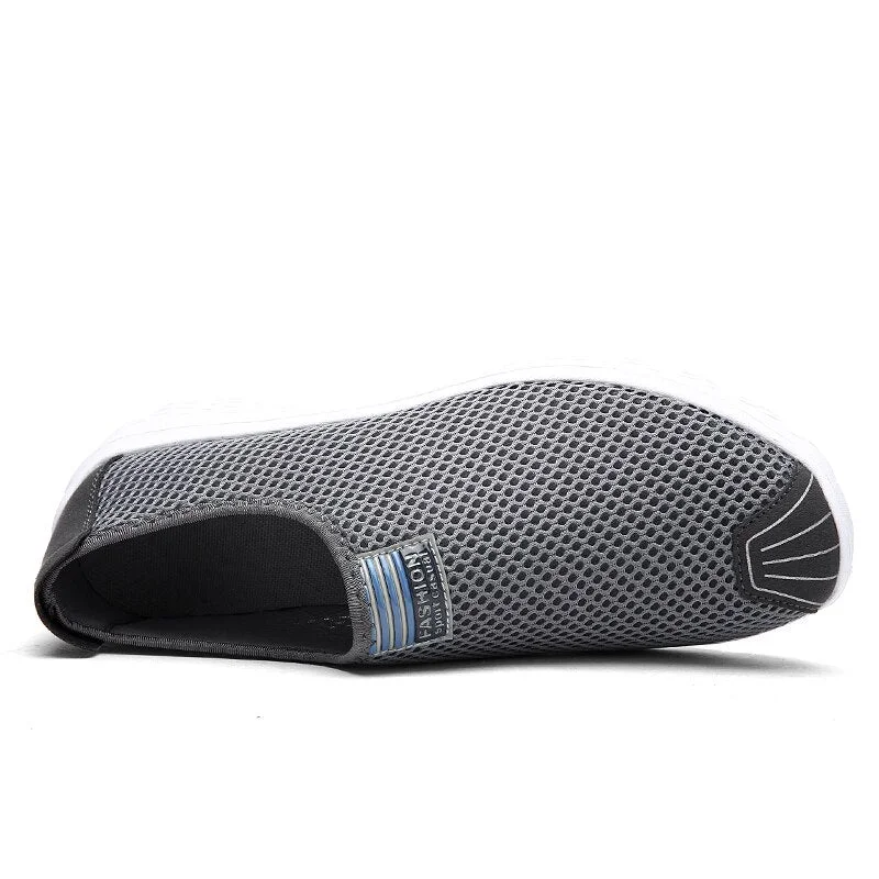 Big Size 45 46 Unisex Summer Breathable Mesh Men Shoes Lightweight Sneakers Fashion Casual Male Shoes Brand Designer Men Loafers