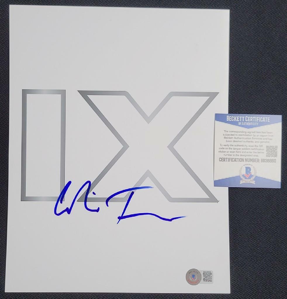 Colin Trevorrow signed Star Wars Episode IX 8.5x11 Photo Poster painting ~ Beckett BAS COA