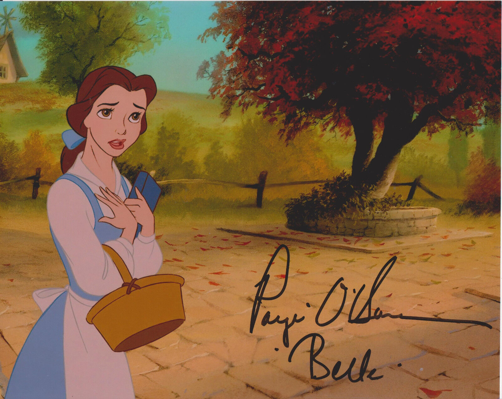 Paige O'Hara Signed Photo Poster painting - Voice of Belle Walt Disney's Beauty & The Beast #24