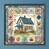 Diamond Painting-DIY Full Round Drill House(40*40CM)