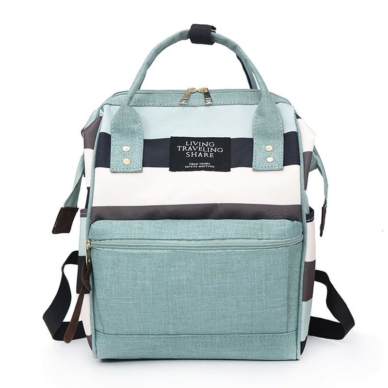 Fashion Canvas Ring Laptop Backpack Schoolbag Women School Fashion Girl Travel Bags For Teenage Mochila Feminina Escolar Bagpack