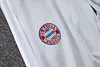 Joyfball 2025/2026 Bayern Munich Half-Pull Training Suit Light gray Retro version Football Shirt 1:1 Thai Quality