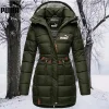 PUMA&reg;Modna, długa wodoodporna kurtka damska