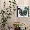 5D DIY Full Round Drill Diamond Painting Mechanical Butterfly Kit Decor 40x40cm