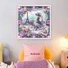 Girl Under Eiffel Tower-11CT Stamped Cross Stitch 40*40cm/15.75*15.75in tapestrymarket