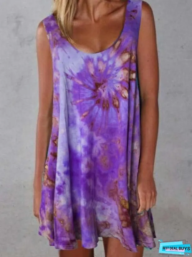 Summer Tie-dye Dress