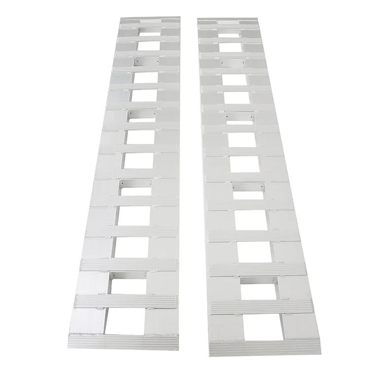 SEBLAFF 80 x 15 Aluminum Ramps 2 Pack 6000Lbs Hook End 1 Pair Replacement for ATVs Dirt Bikes Lawn Mowers Quads Pickups Trailers Trucks Etc