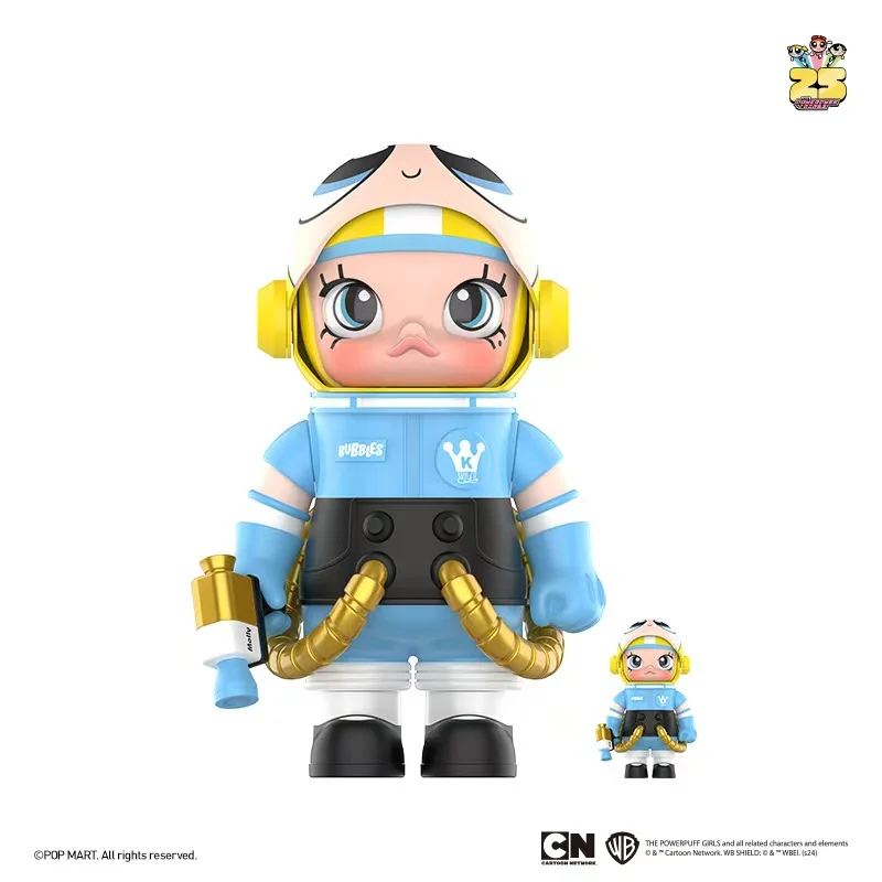 MEGA SPACE MOLLY 400%+100% THE POWERPUFF GIRLS Bubble Figures