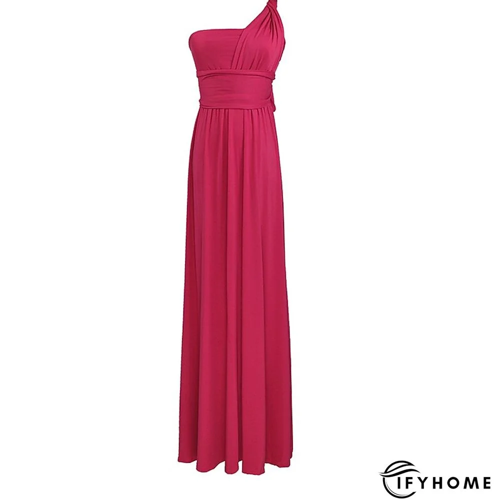 Women‘s Prom Party Dress Swing Dress Long Dress Maxi Dress Green Black Blue Sleeveless Pure Color Backless Spring Summer V Neck Party S M L XL | IFYHOME